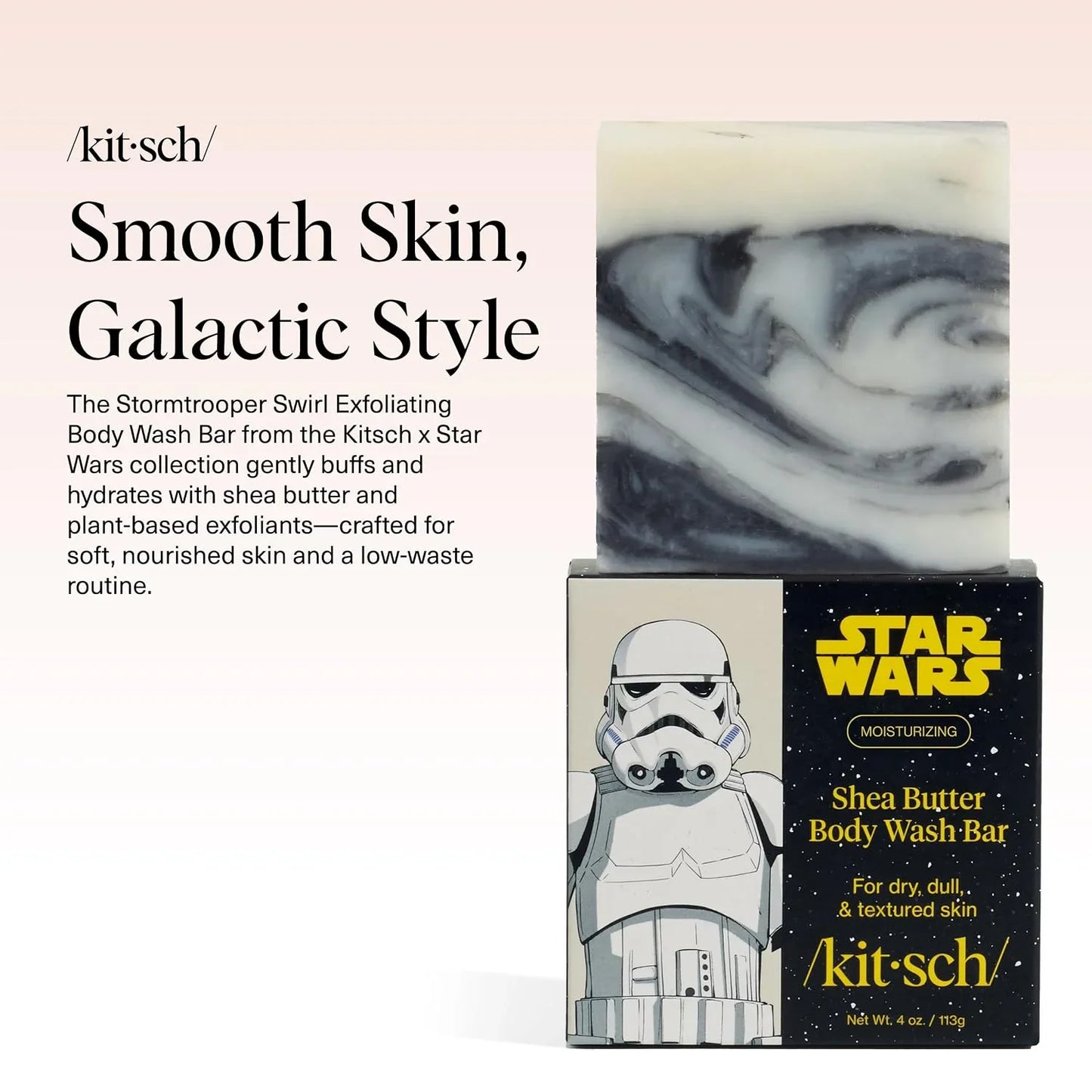 Kitsch Charcoal Soap Body Wash Bar for Cleansing – Made in USA, 4 oz