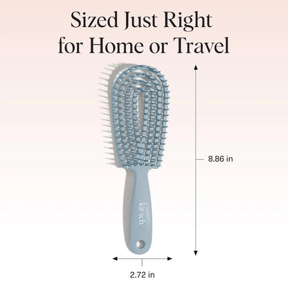 Kitsch Flexi Flow Detangler Brush, Hair Brushes For Women - Soft Violet