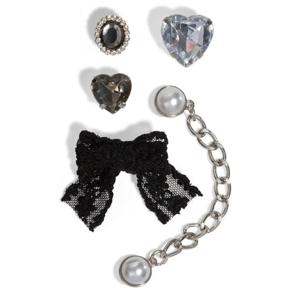 KitschPop™ Charm Sets - Vintage Emerald, 6pcs