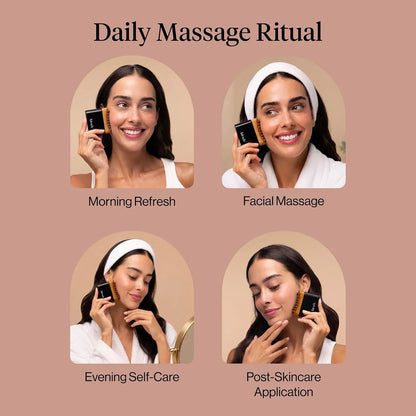 Kitsch Lymphatic Contour Face Brush - Facial Massage Brushes - Terracotta