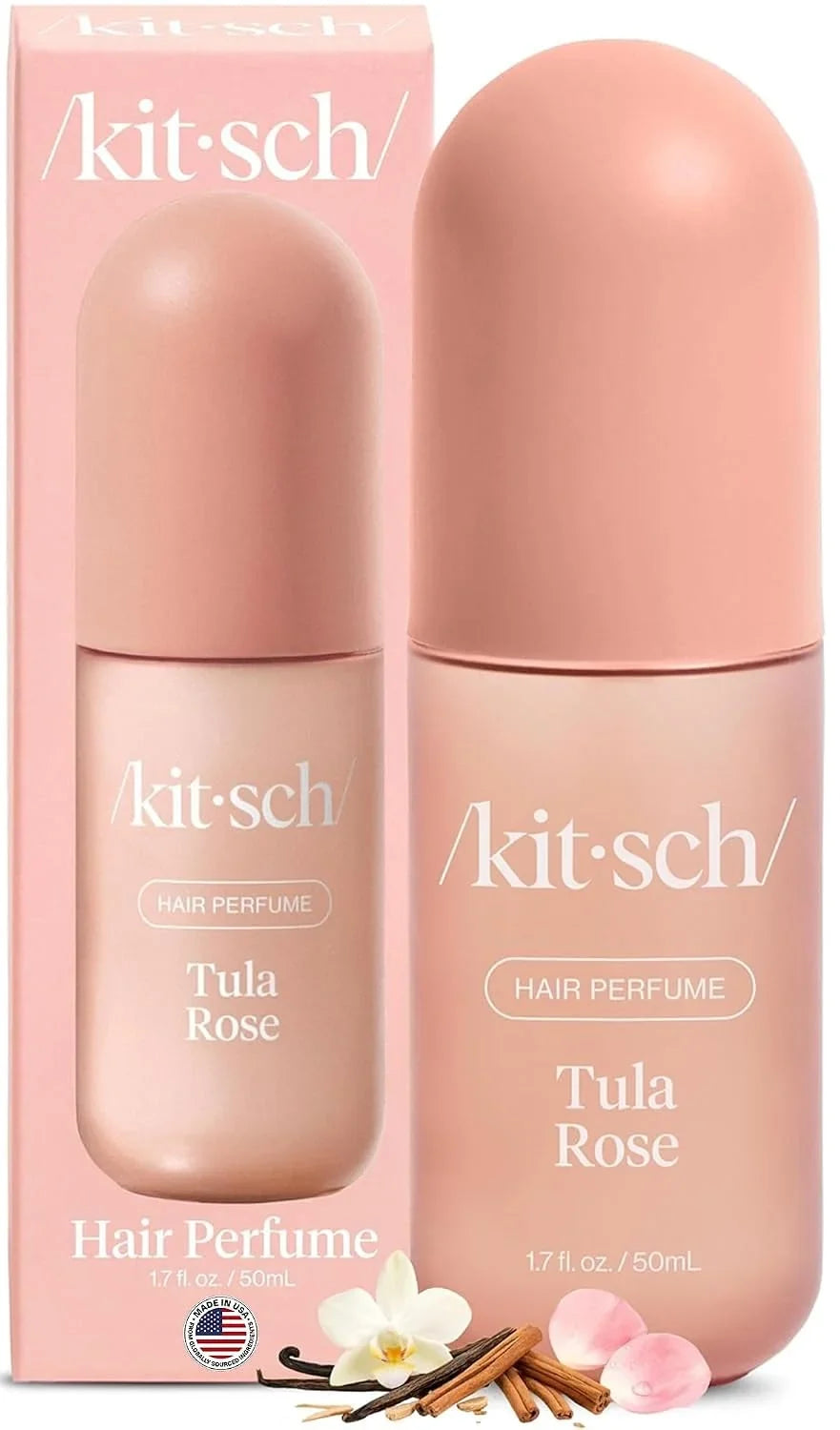 Kitsch Hair Perfume for Women – Hair Spray & Body Mist – Caramel Cream 50mL