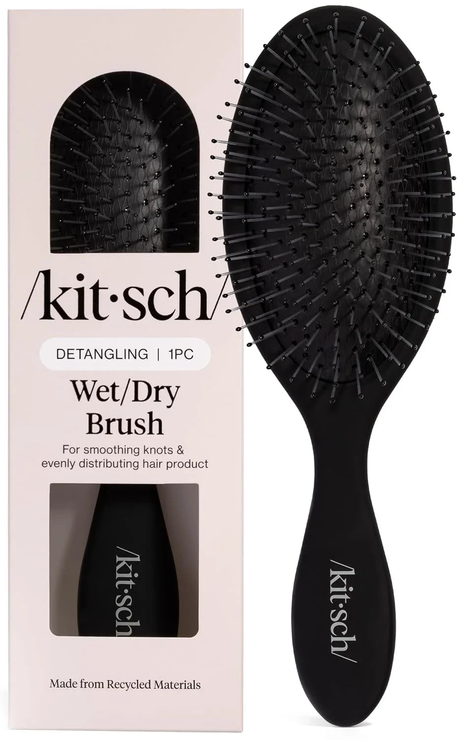 Kitsch Wet Dry Brush Detangler – Hair Brush for Women - Terracotta