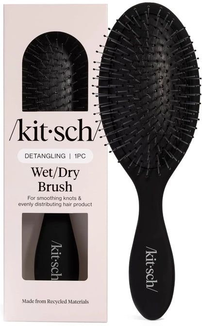 Kitsch Wet Dry Brush Detangler – Hair Brush for Women - Terracotta