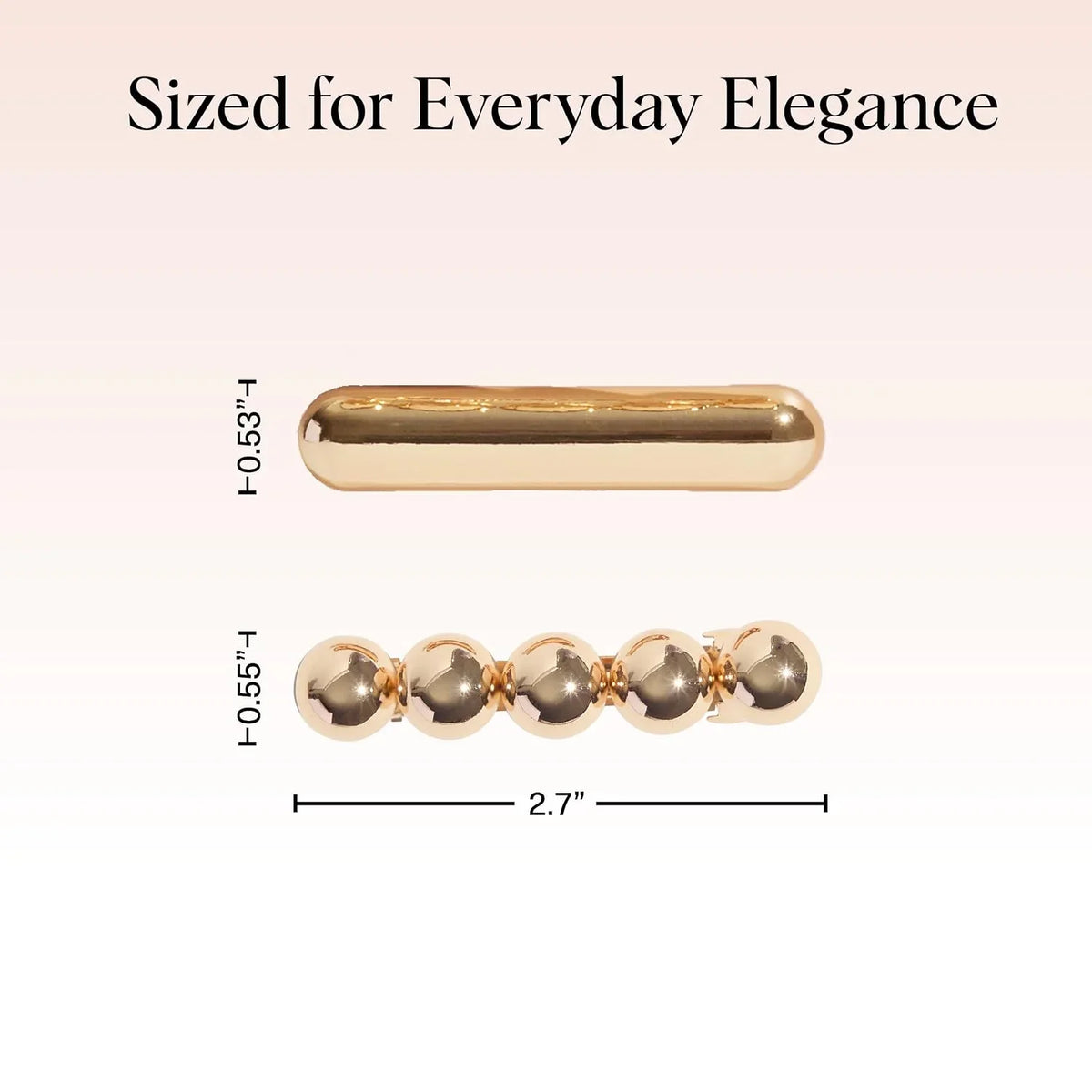 Kitsch Spiral Bobby Pins - Hair Accessories For Women - Brown, 3pcs