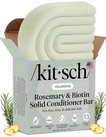 Kitsch Rosemary & Biotin Conditioner Bar Soap for Hair Growth - 3 oz