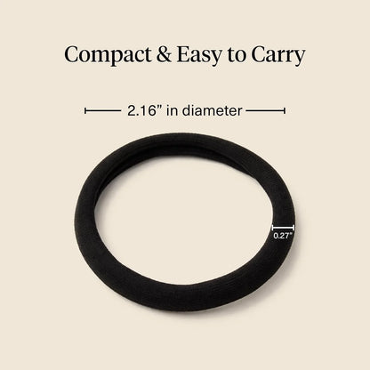 Kitsch Ribbed Hair Ties No Damage - Blush, 10pcs
