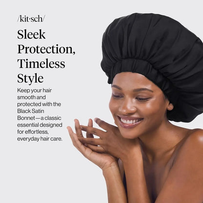 Kitsch XL Satin Bonnet for Sleeping - Aura