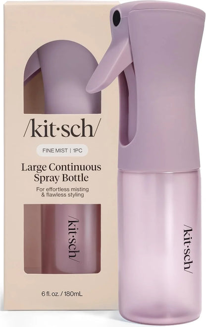 Kitsch Large Continuous Spray Bottle for Hair – Haze Blue, 180ml