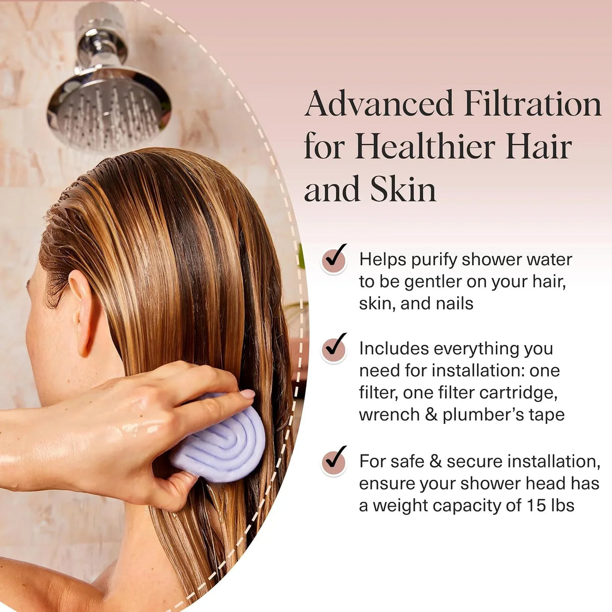 Kitsch Shower Filter Replacement Cartridge - 1 pc