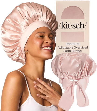 Kitsch XL Satin Bonnet for Sleeping - Aura