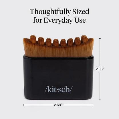 Kitsch Lymphatic Contour Face Brush - Facial Massage Brushes - Terracotta