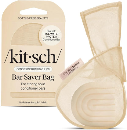 Kitsch Soap Saver Bag – Patented Mesh Bag Soap Holder with Tag Identifier