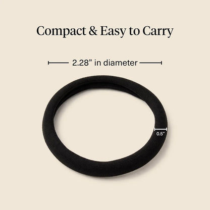 Kitsch Ribbed Hair Ties No Damage - Blush, 10pcs