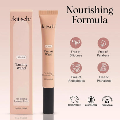 Kitsch Hair Taming Wand – With Biotin, Aloe & Vitamin E - 18mL
